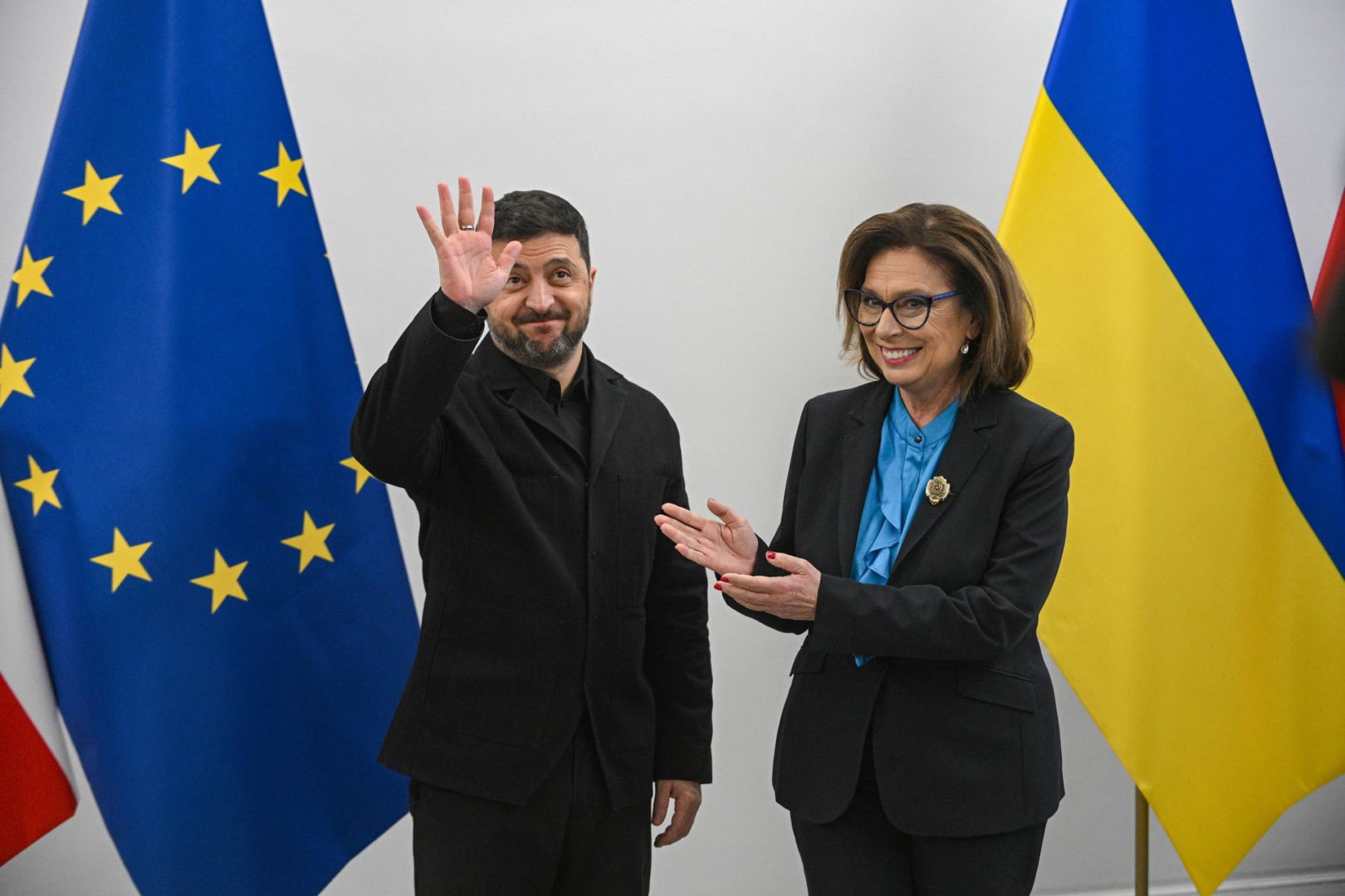 Wizyta Zełenskiego w Warszawie. Po rozmowach w Senacie padła kluczowa deklaracja