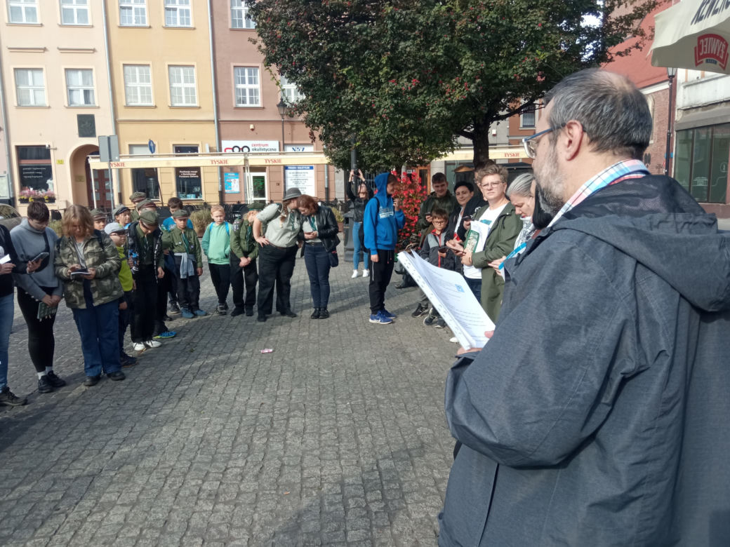 Grudziądz. Inauguracja gry miejskiej o Adamie Mickiewiczu 
