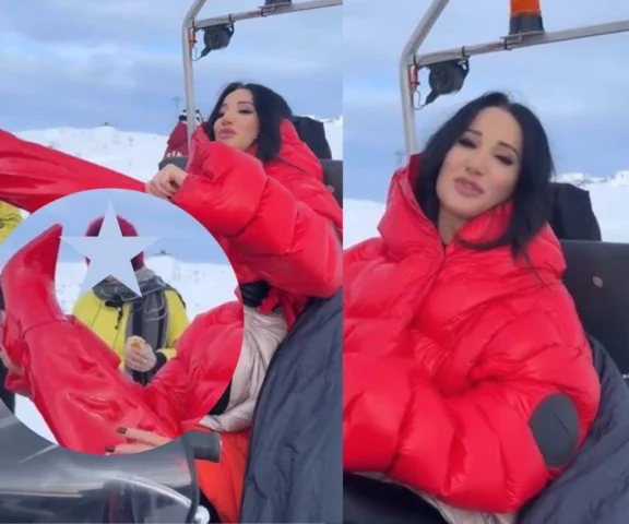 Justyna Steczkowska w obłędnie wysokich szpilkach w górach