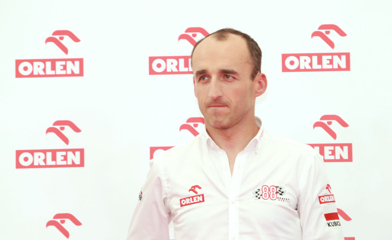 Robert Kubica w młodości