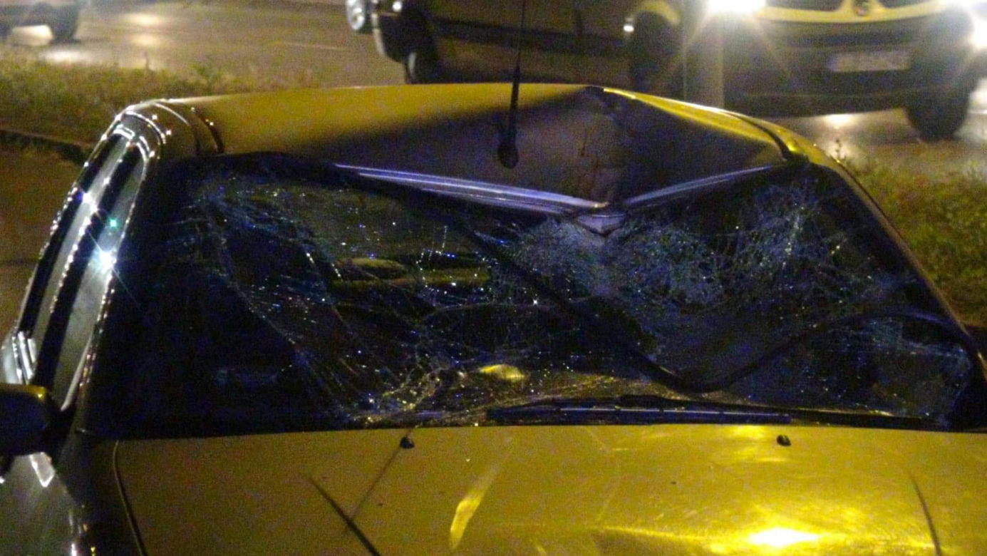 Koszmar w Zegrzu Południowym. Zmiótł fordem rowerzystę. W akcji śmigłowiec LPR
