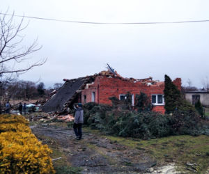 Wichura w Łódzkiem 17.02