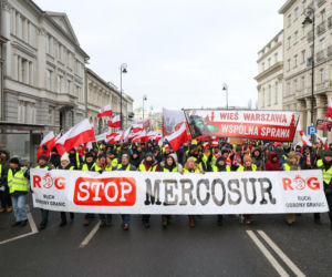 Protest rolników w Warszawie (9.01.2026)