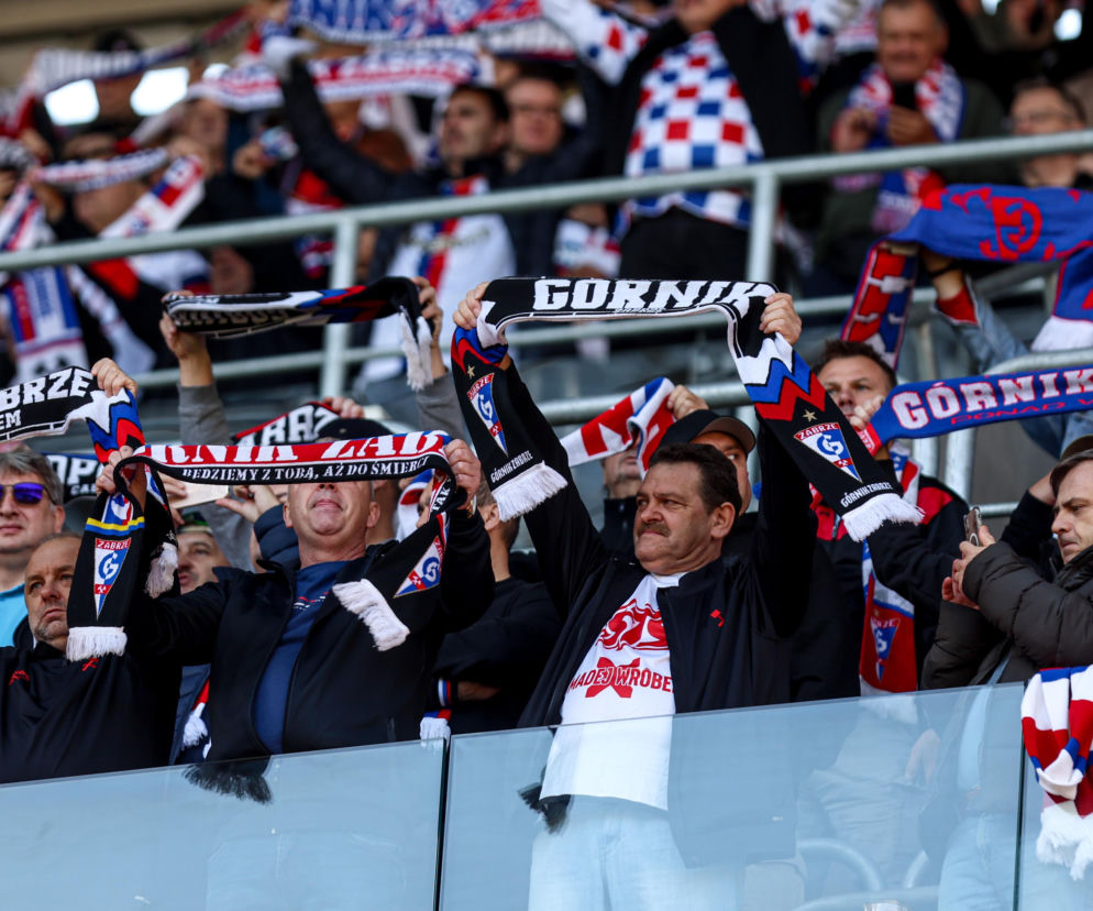 Górnik – Piast. Kibice na trybunach. Szukajcie swoich zdjęć!