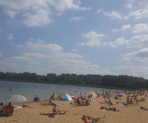 Biblioteka przy plaży w Dąbrowie Górniczej