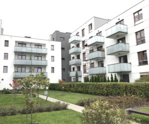 Remont powłok balkonowych w budynku przy ulicy Branickiego w Warszawie w Miasteczku Wilanów.