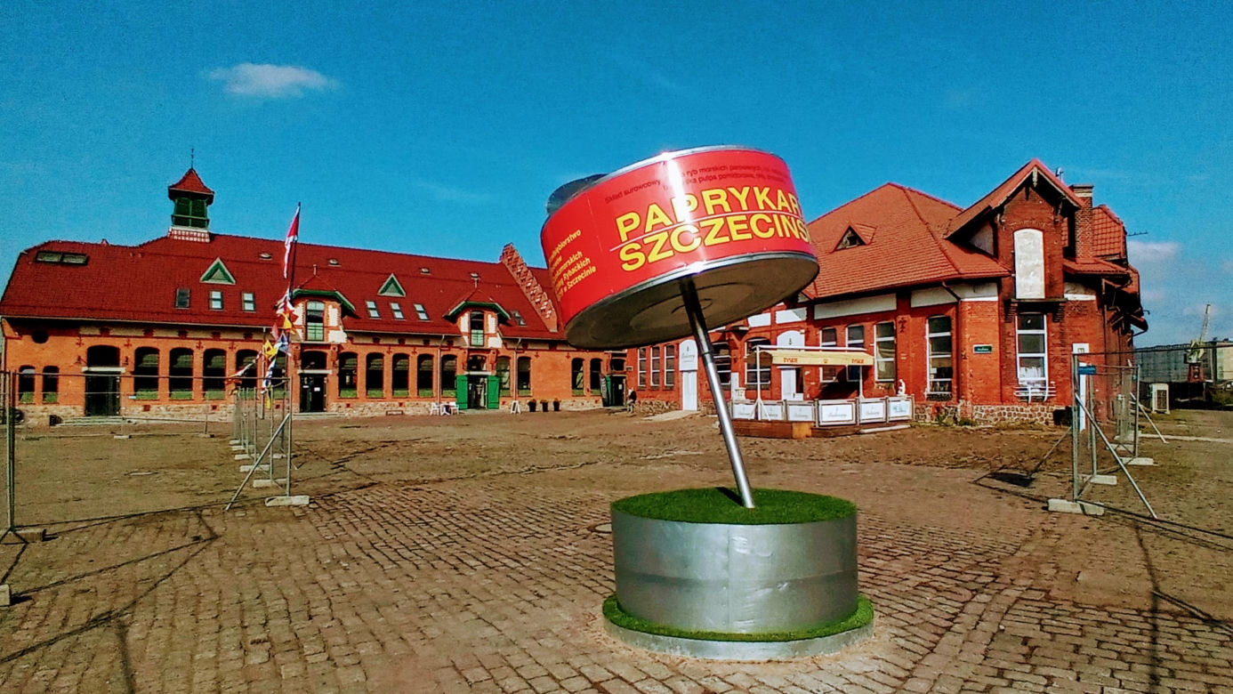 Pomnik paprykarza w Szczecinie