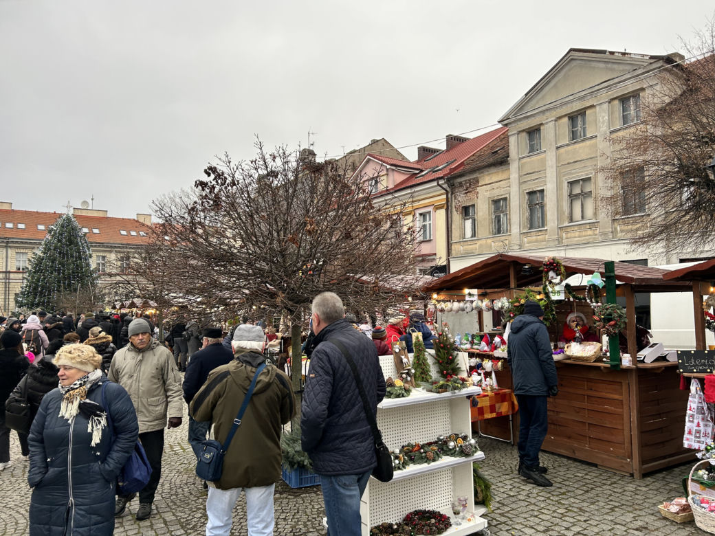 Jarmark świąteczny w Koninie