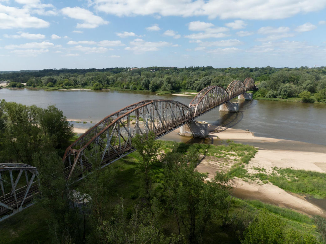 Most nad Wisłą obecnie
