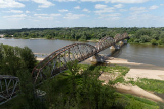 Most nad Wisłą obecnie