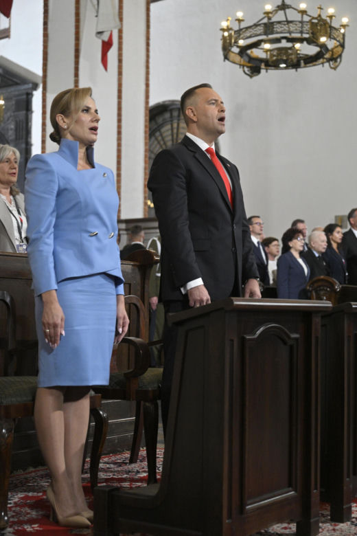 Pierwsze damy zadają szyku: Marta Nawrocka i Melania Trump
