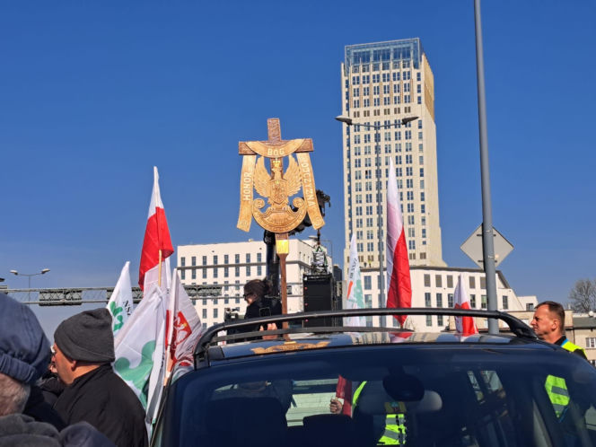 Protest rolników w Krakowie. 20.03.2024