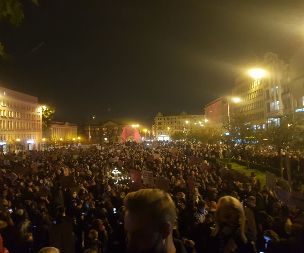 Protest w Poznaniu (26.10)