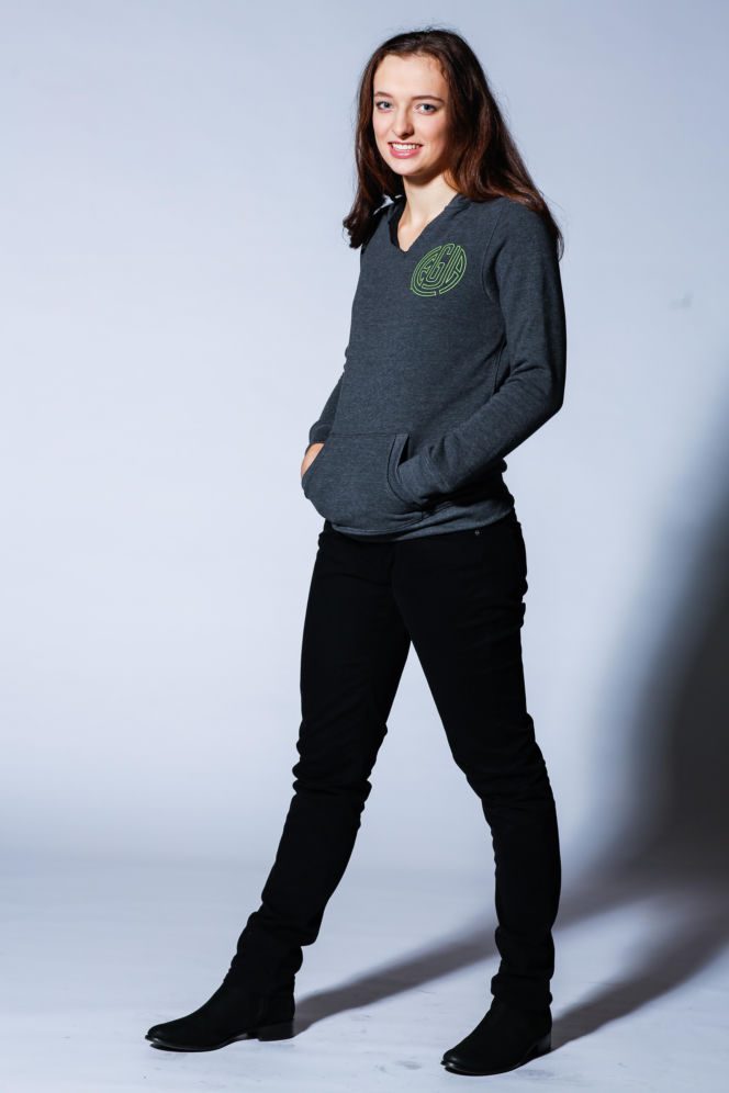 Iga Świątek jako 15-latka