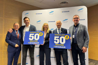 Ryanair ogłasza rekordowy rozkład dla Wrocławia na sezon lato 2026. 50 tras, 9 zbazowanych samolotów oraz 3 m pasażerów