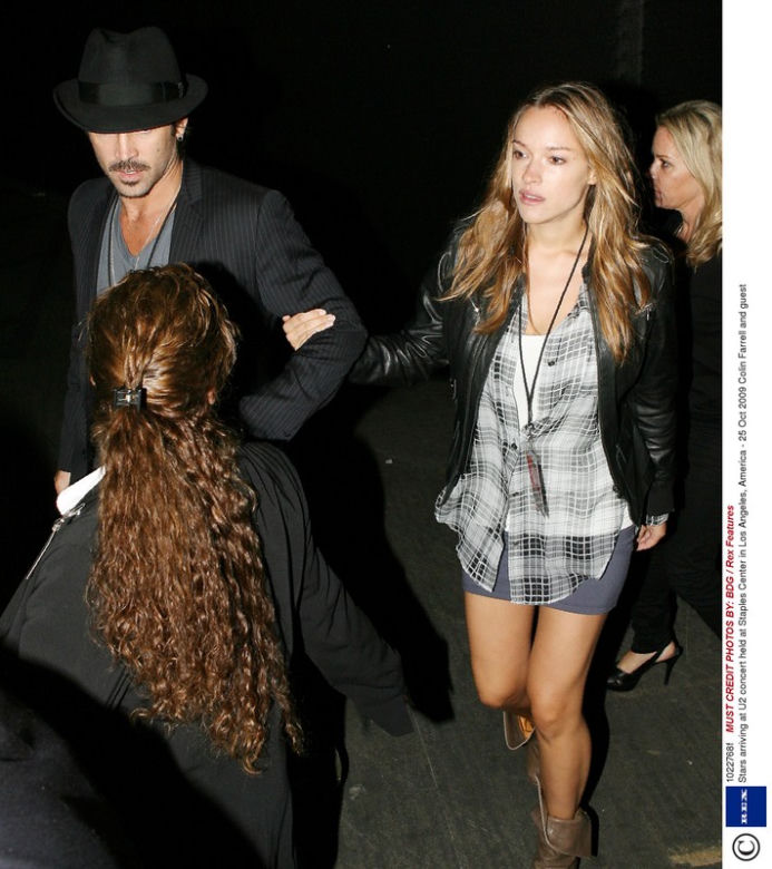 Alicja Bachleda-Curuś i Colin Farrell