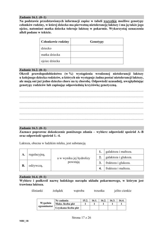 Matura 2020 ARKUSZE CKE z biologii POZIOM ROZSZERZONY 