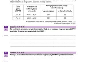Arkusze matura próbna z biologii 14.01.2026