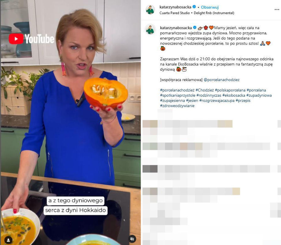 Katarzyna Bosacka - mąż zabrał jej 15 kg