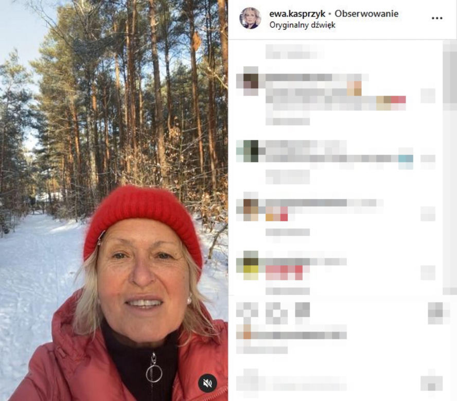 Tak Ewa Kasprzyk wygląda bez makijażu