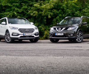 Nissan X-Trail 1.6 dCi AWD Tekna vs. Hyundai Santa Fe 2.2 CRDi AWD Platinum
