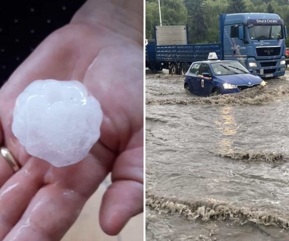 Burze w Polsce. Kolejna fala nawałnic! Trąba powietrzna zrywa dachy. IMGW ostrzega! Relacja na żywo