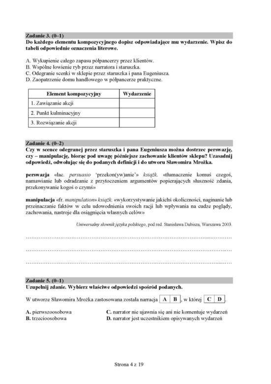 Egzamin ósmoklasisty 2019. Sprawdź przykładowe arkusze