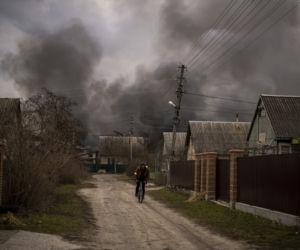 Ukraina. Zbombardowany Irpin