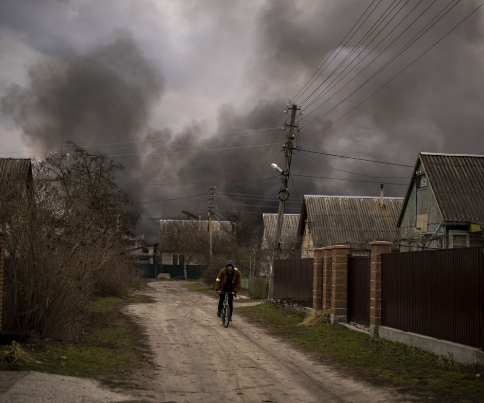 Ukraina. Zbombardowany Irpin