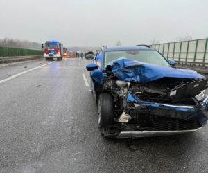 Koszmar na S8: Karambol z udziałem 9 aut. Ranni, w tym dzieci