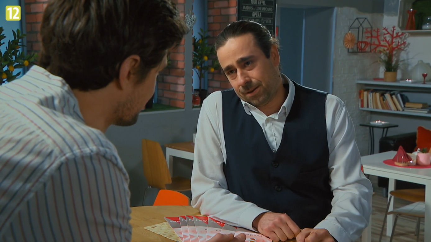 Barwy szczęścia, odc.. 2648: Radek (Filip Kosior), Vincenzo (Alessandro Curti) 