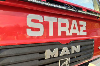 Tragiczny pożar domu jednorodzinnego w Łutowcu. Strażacy znaleźli zwęglone zwłoki mężczyzny