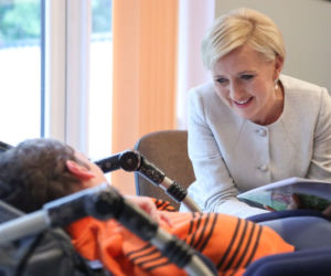 Agata Duda wśród chorych dzieci. Wzruszające zdjęcia pierwszej damy [ZOBACZ]