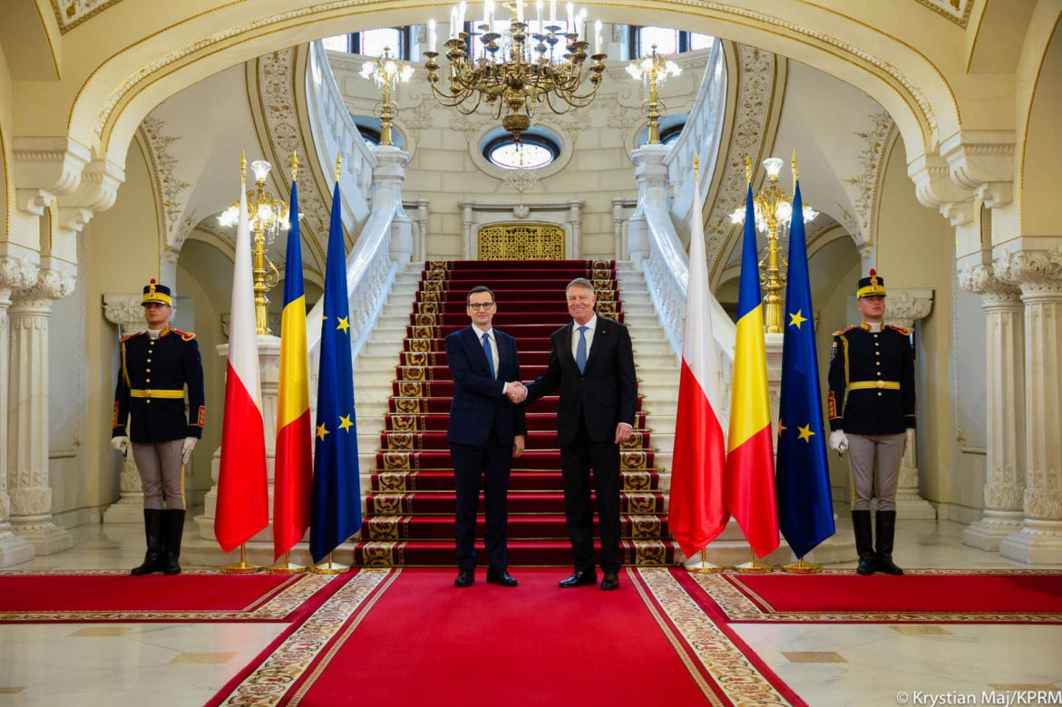 Premier Mateusz Morawiecki w Bukareszcie 