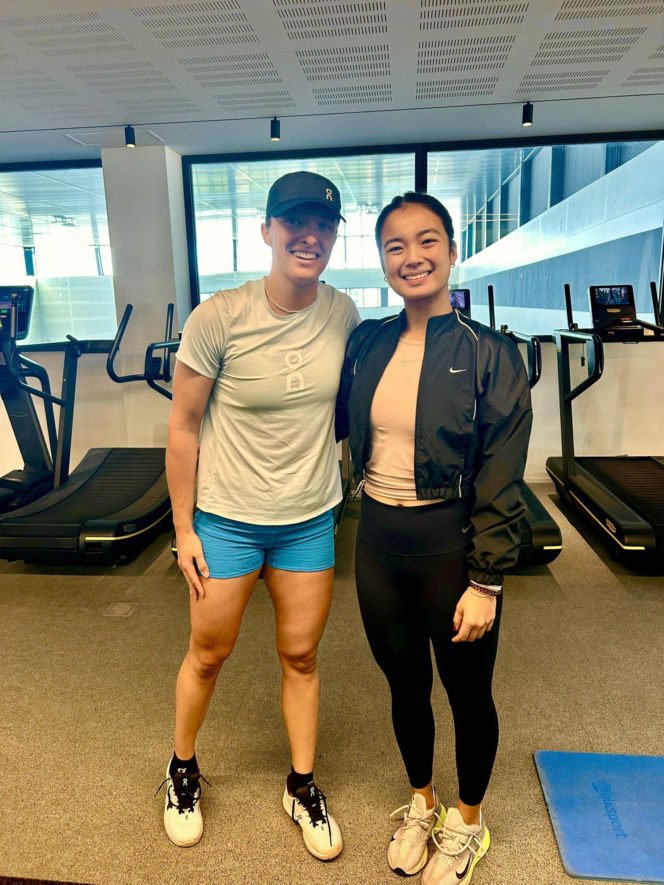 Iga Świątek trenuje w Akademii Rafaela Nadala