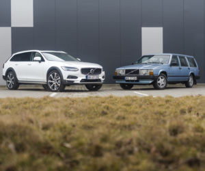 Volvo 740 kombi 2.4TD & Volvo V90 Cross Country B5 AWD 8AT 