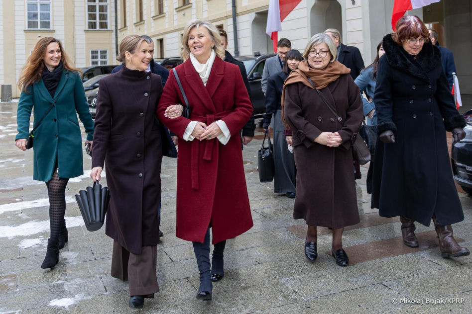 Marta Nawrocka w Czechach