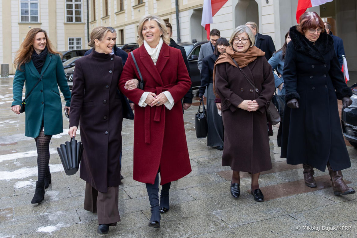 Marta Nawrocka w Czechach