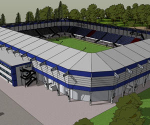 Gliwice. Stadion miejski otwarty