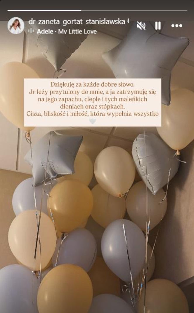 Żona Marcina Gortata po porodzie