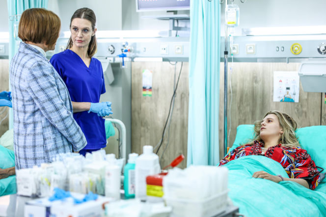 "Szpital św. Anny", odcinek 87: Strzelanina przed szpitalem! Postrzelona pielęgniarka walczy o życie