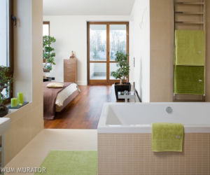 Nowoczesna sypialnia master bedroom