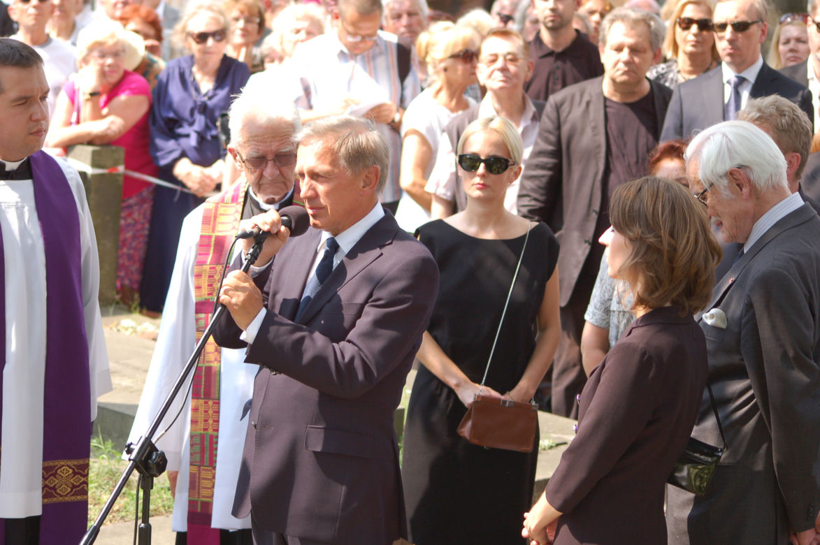 Pogrzeb Andrzeja Łapickiego