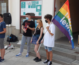 Tak protestowali mieszkańcy Tarnowa! Wsparcie dla telewizji TVN