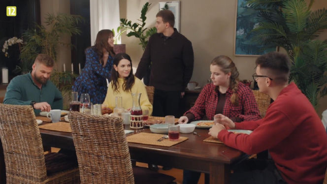 M jak miłość. Bogna (Sherazade Wolff), Mateusz (Rafał Kowalski)