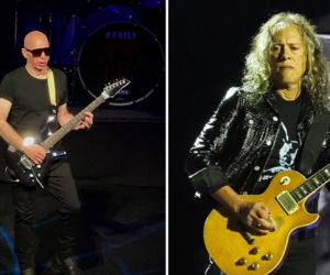 To były najdziwniejsze rzeczy. Joe Satriani wspomina, jak Kirk Hammett konsultował z nimi pomysły 