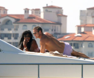 Naomi Campbell i Władimir Doronin