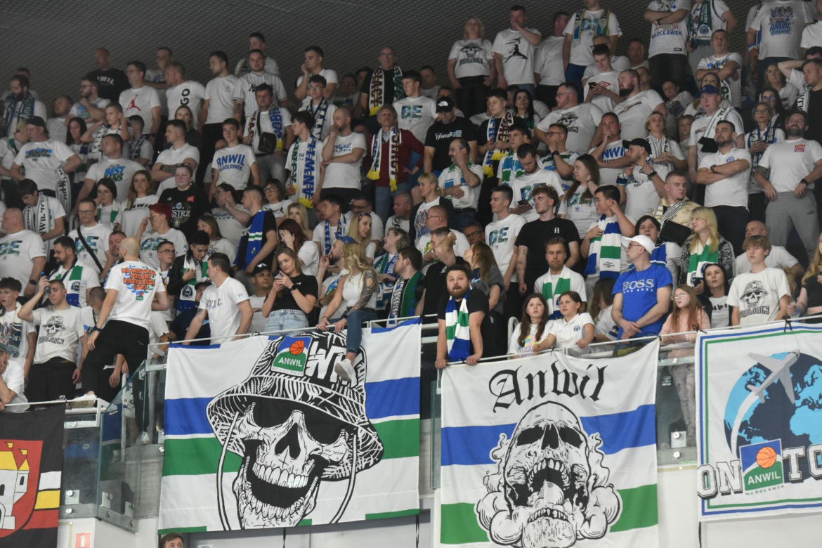 Arriva Polski Cukier Toruń - Anwil Włocławek, zdjęcia kibiców i zawodników z meczu 22. kolejki Orlen Basket Ligi