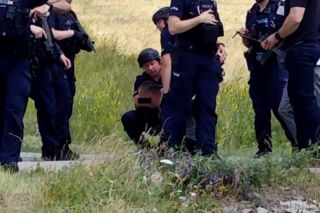 Zatrzymanie Dariusza R. po zbrodni w Mierzawie