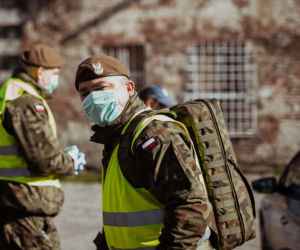 Świętokrzyscy terytorialsi pomagają w walce z koronawirusem